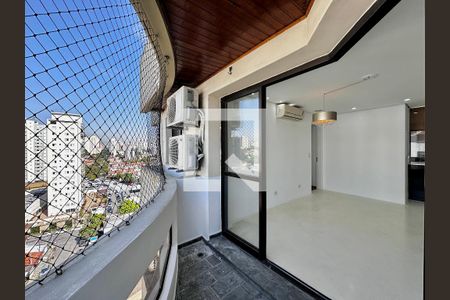 Sacada de apartamento à venda com 3 quartos, 100m² em Campo Belo, São Paulo
