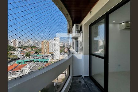 Sacada de apartamento à venda com 3 quartos, 100m² em Campo Belo, São Paulo