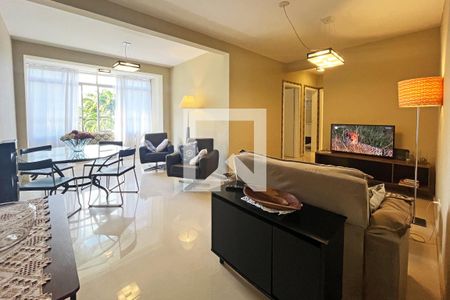 Sala de apartamento para alugar com 2 quartos, 86m² em Aparecida, Santos