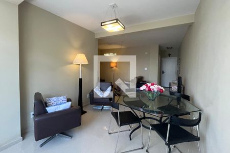 Sala de apartamento para alugar com 2 quartos, 86m² em Aparecida, Santos