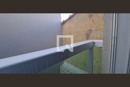 Varanda Quarto 1 suíte de apartamento à venda com 2 quartos, 46m² em Vila Pires, Santo André