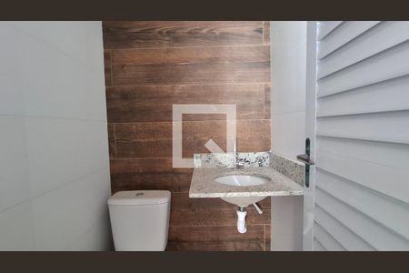 Banheiro Cobertura de apartamento à venda com 2 quartos, 46m² em Vila Pires, Santo André
