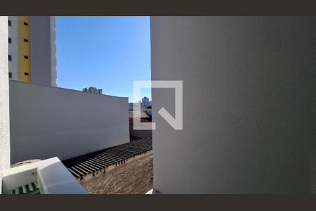Vista Varanda da suíte de apartamento à venda com 2 quartos, 46m² em Vila Pires, Santo André