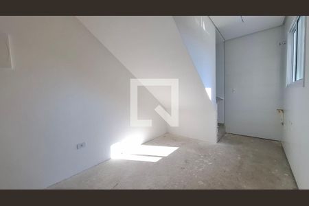 Cozinha de apartamento à venda com 2 quartos, 46m² em Vila Pires, Santo André
