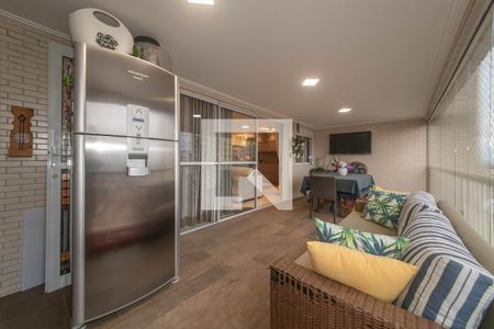 Varanda de apartamento para alugar com 3 quartos, 137m² em Vila Gumercindo, São Paulo