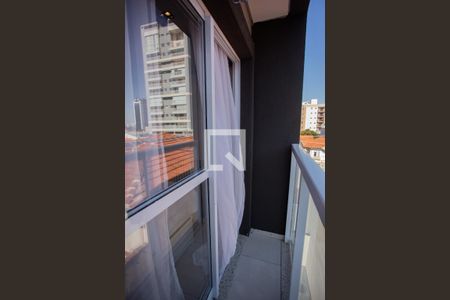 Varanda do Quarto de apartamento para alugar com 1 quarto, 24m² em Santana, São Paulo