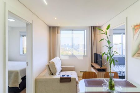 Sala de apartamento à venda com 2 quartos, 34m² em Santo Amaro, São Paulo