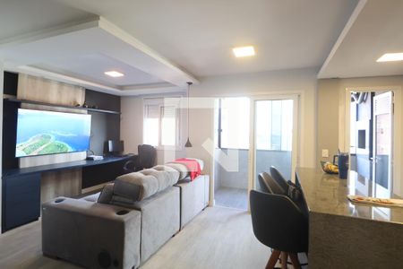 Sala/Cozinha de apartamento à venda com 1 quarto, 60m² em Centro, Canoas
