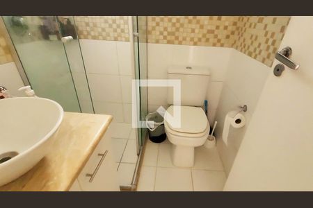 Banheiro Social de apartamento à venda com 2 quartos, 57m² em Bonfim, Campinas