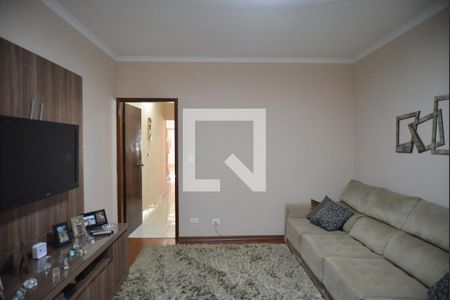 Sala de casa à venda com 3 quartos, 171m² em Vila Scarpelli, Santo André