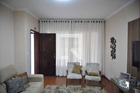 Sala de casa à venda com 3 quartos, 171m² em Vila Scarpelli, Santo André