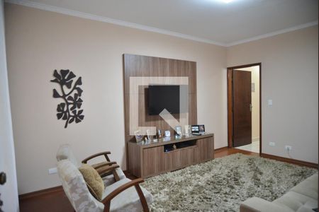 Sala de casa à venda com 3 quartos, 171m² em Vila Scarpelli, Santo André