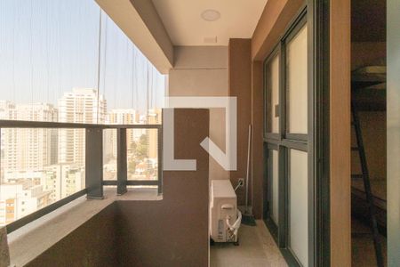 Varanda de kitnet/studio à venda com 1 quarto, 25m² em Perdizes, São Paulo