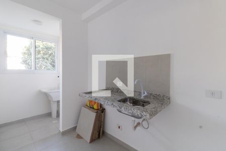 Cozinha e Área de Serviço de apartamento para alugar com 2 quartos, 38m² em Itaquera, São Paulo