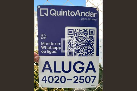 Placa de apartamento para alugar com 2 quartos, 75m² em Buritis, Belo Horizonte