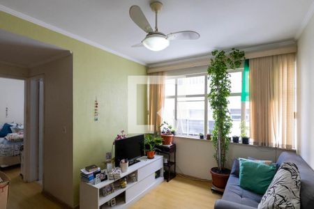 Sala de apartamento à venda com 1 quarto, 42m² em Santa Cecilia, São Paulo
