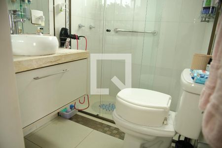 Banheiro Suíte 1 de apartamento à venda com 3 quartos, 212m² em Centro, São Bernardo do Campo