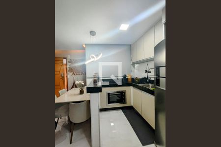 Sala/Cozinha de apartamento à venda com 2 quartos, 60m² em Parque Xangri-lá, Contagem
