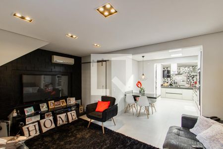 Sala de casa de condomínio à venda com 3 quartos, 100m² em Jardim Danfer, São Paulo