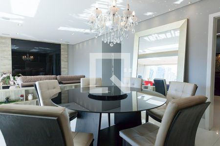 Sala de Jantar de apartamento à venda com 3 quartos, 126m² em Vale do Sereno, Nova Lima