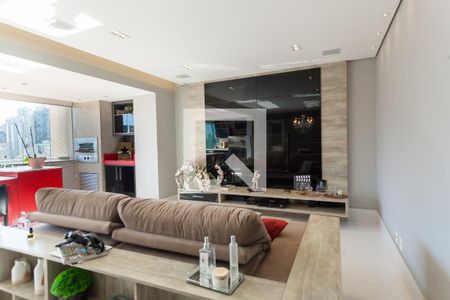 Sala de TV de apartamento à venda com 3 quartos, 126m² em Vale do Sereno, Nova Lima