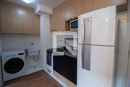 Cozinha de apartamento para alugar com 1 quarto, 34m² em Butantã, São Paulo