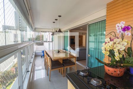 Varanda da Sala de apartamento à venda com 4 quartos, 159m² em Gutierrez, Belo Horizonte