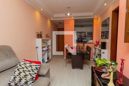 Sala de apartamento à venda com 3 quartos, 74m² em Vila Araguaia, São Paulo