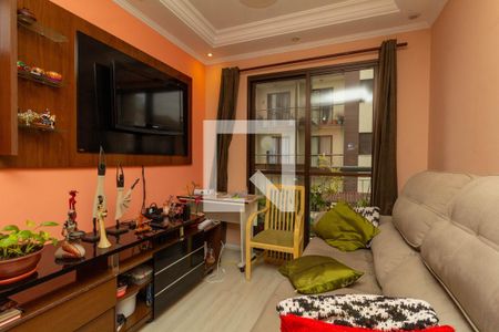 Sala de apartamento à venda com 3 quartos, 74m² em Vila Araguaia, São Paulo