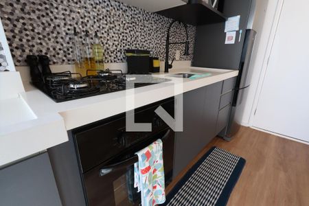 Cozinha de apartamento à venda com 2 quartos, 37m² em Vila Virginia, São Paulo