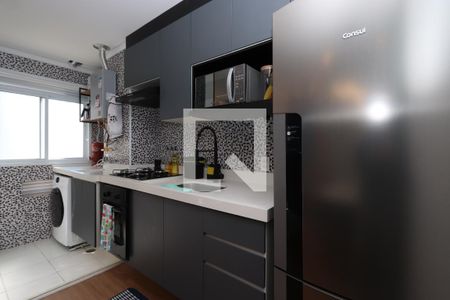 Cozinha de apartamento à venda com 2 quartos, 37m² em Vila Virginia, São Paulo