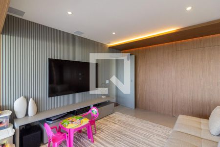 Sala de Tv de apartamento à venda com 3 quartos, 155m² em Vila Sofia, São Paulo