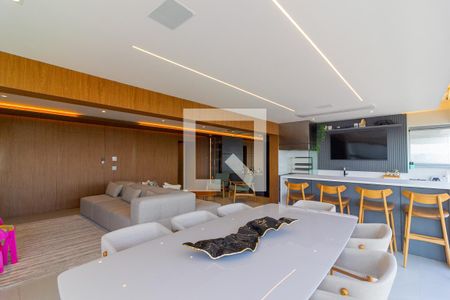 Varanda da Sala de Estar de apartamento à venda com 3 quartos, 155m² em Vila Sofia, São Paulo