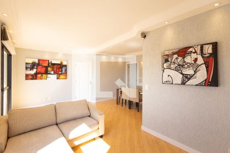 Sala de estar de apartamento para alugar com 2 quartos, 85m² em Campo Belo, São Paulo