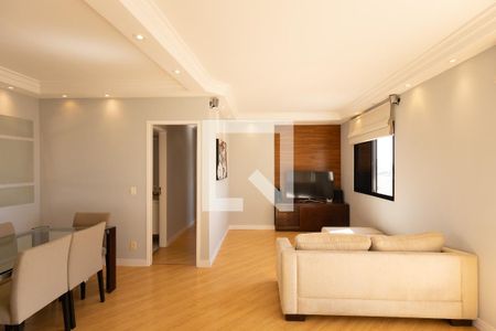Sala de estar de apartamento para alugar com 2 quartos, 85m² em Campo Belo, São Paulo