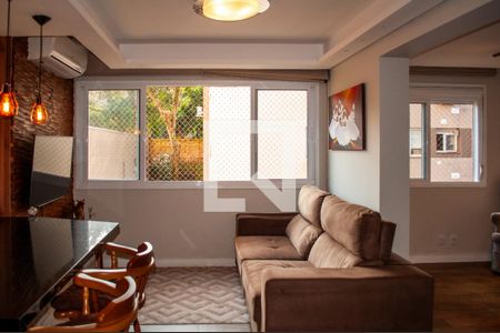 Sala de apartamento à venda com 3 quartos, 74m² em Teresópolis, Porto Alegre