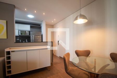 Sala de apartamento para alugar com 1 quarto, 50m² em Vila Gertrudes, São Paulo
