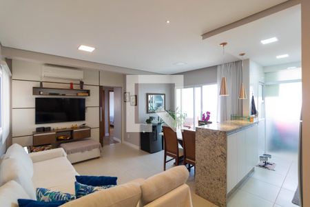 Sala de apartamento à venda com 3 quartos, 82m² em Vila Industrial (campinas), Campinas