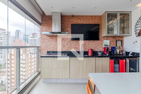Varanda da Sala de apartamento à venda com 2 quartos, 102m² em Pinheiros, São Paulo