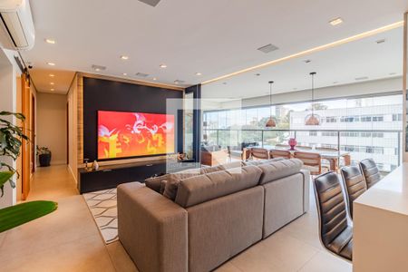 Sala de apartamento à venda com 2 quartos, 102m² em Pinheiros, São Paulo