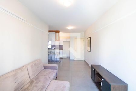Sala de apartamento para alugar com 1 quarto, 42m² em Cambuí, Campinas