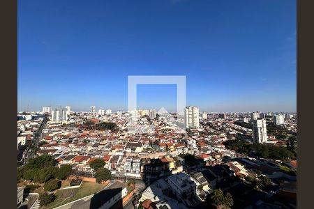 Vista da sacada da sala  de apartamento à venda com 2 quartos, 56m² em Vila Rosalia, Guarulhos
