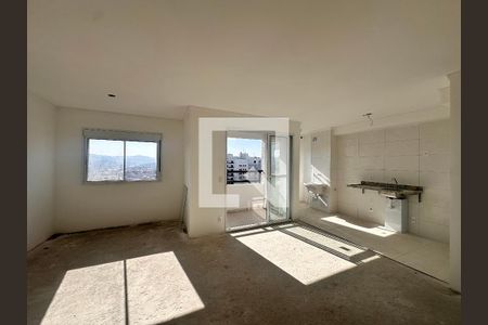 Sala  de apartamento à venda com 1 quarto, 56m² em Vila Rosalia, Guarulhos