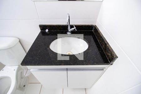 Banheiro da Suíte de apartamento para alugar com 3 quartos, 78m² em Jardim Portal da Colina, Sorocaba