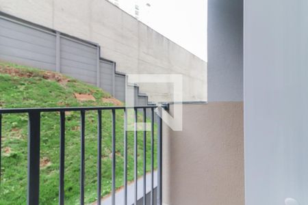 Varanda da Sala/Cozinha de apartamento à venda com 1 quarto, 27m² em Vila Butantã, São Paulo