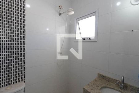 Banheiro de apartamento à venda com 1 quarto, 32m² em Parque Vitoria, São Paulo