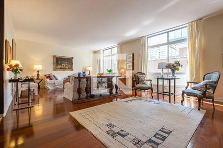 Sala de apartamento à venda com 3 quartos, 171m² em Jardim Paulista, São Paulo