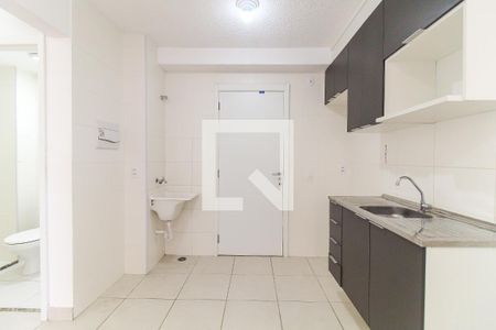 Sala/Cozinha de apartamento para alugar com 2 quartos, 42m² em Colônia (zona Leste), São Paulo
