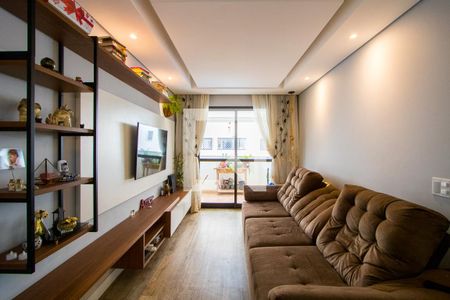 Sala de apartamento para alugar com 3 quartos, 106m² em Vila Gilda, Santo André