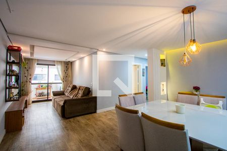 Sala de apartamento para alugar com 3 quartos, 106m² em Vila Gilda, Santo André